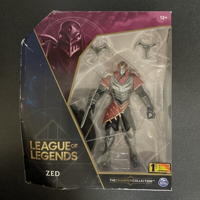 Spin Master 6062261 League of Legends ZED 6'' Figure with Accessories New