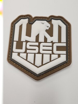 Escape from Tarkov USEC Hook and Loop Patch Badge Rubber PVC 3D Morale