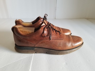 COLE HAAN‎ Grand OS 2.0 Men Brown Leather Oxfords Size 11 M Cole Haan Mens Grand Os Brown Oxford Lace Up Dress Shoes Sz  main image 3