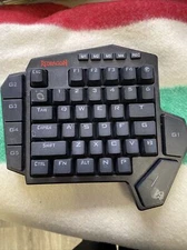 Redragon K585 Diti One-Handed RGB Mechanical Gaming Keyboard Type-C Very Good.