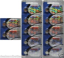 12 Maxell 346 SR512SW Silver Oxide 0 MERCURY Batteries Hologram