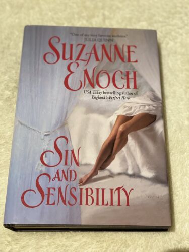 Sin and Sensibility by Suzanne Enoch Hardcover W/ DJ - Picture 1 of 4