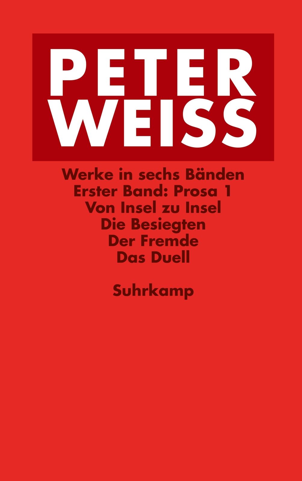 Thumbnail - Werke In Sechs Bänden | Buch | 9783518241165