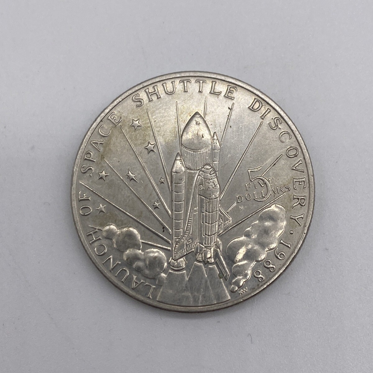 1988 Launch of The Space Shuttle Discovery Marshall Islands Five