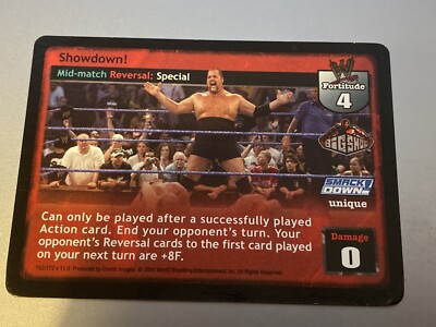 Showdown! - Große Show - WWF/WWE Raw Deal - Diva's Overload - selten