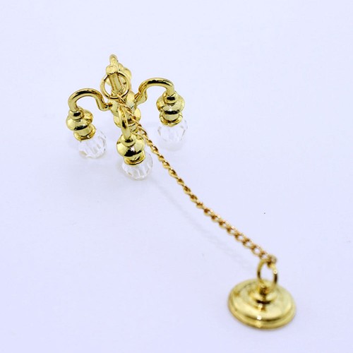 Set of 3 Playing House Toy Chandelier Branch Car Wall Light Decor Lamp