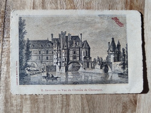 CPA - 07 - ARDECHE - Vue du Château de Chalançon. - Imagen 1 de 2