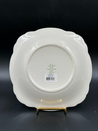 4 Lenox Square 11" Serving Bowls "Holiday" pattern w/Holly and Berries-New - Picture 4 of 8