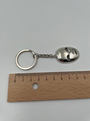 Porte-clés Masque Visage Œil Nez Bouche En Argent - Marque Onwomania, Neuf Avec étiquettes