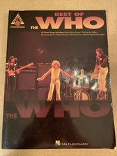 Best of The Who Guitar Recorded Versions Who Guitar Recorded Version Guitar Re