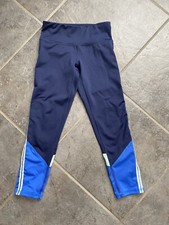 Old Navy Athletic Girls pant size S 6/7 Navy, Teal, Blue In Color