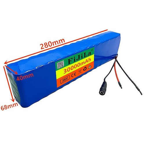 36V 30Ah High Power 10S3P Li-Ion Multi Plug Battery Pack For E-Bike E-Scooter - Picture 5 of 28