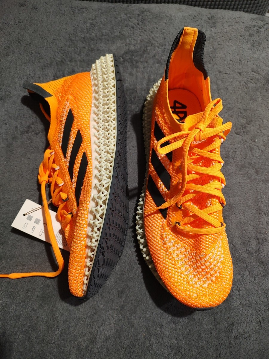 ADIDAS 4DFWD RUNNING SHOES GX2978 Flash Orange Men's Size ADIDAS 4DFWD RUNNING SHOES GX2978 Flash Orange Men's Size