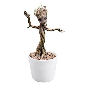 Guardianes De La Galaxia Groot Bebe Bailando Premium Motion Statue Prop Replica Ebay