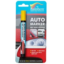 Car Paint Marker Pens Auto Writer Yellow - Best For Windows, Glass, Tire, Metal