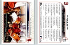 Double Bath 2022 Topps Gold Stars #229 Boston Red Sox