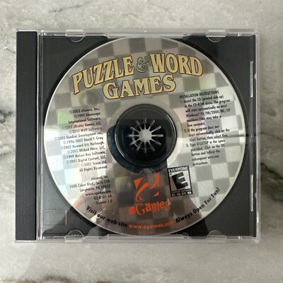 Puzzle & Word Games eGames E Games PC