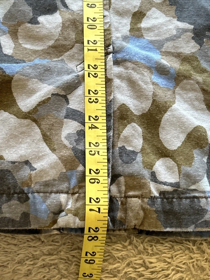 Perry Ellis America Men's Chore Jacket Camo Twill Button Through Pockets Small - Image 4 of 4