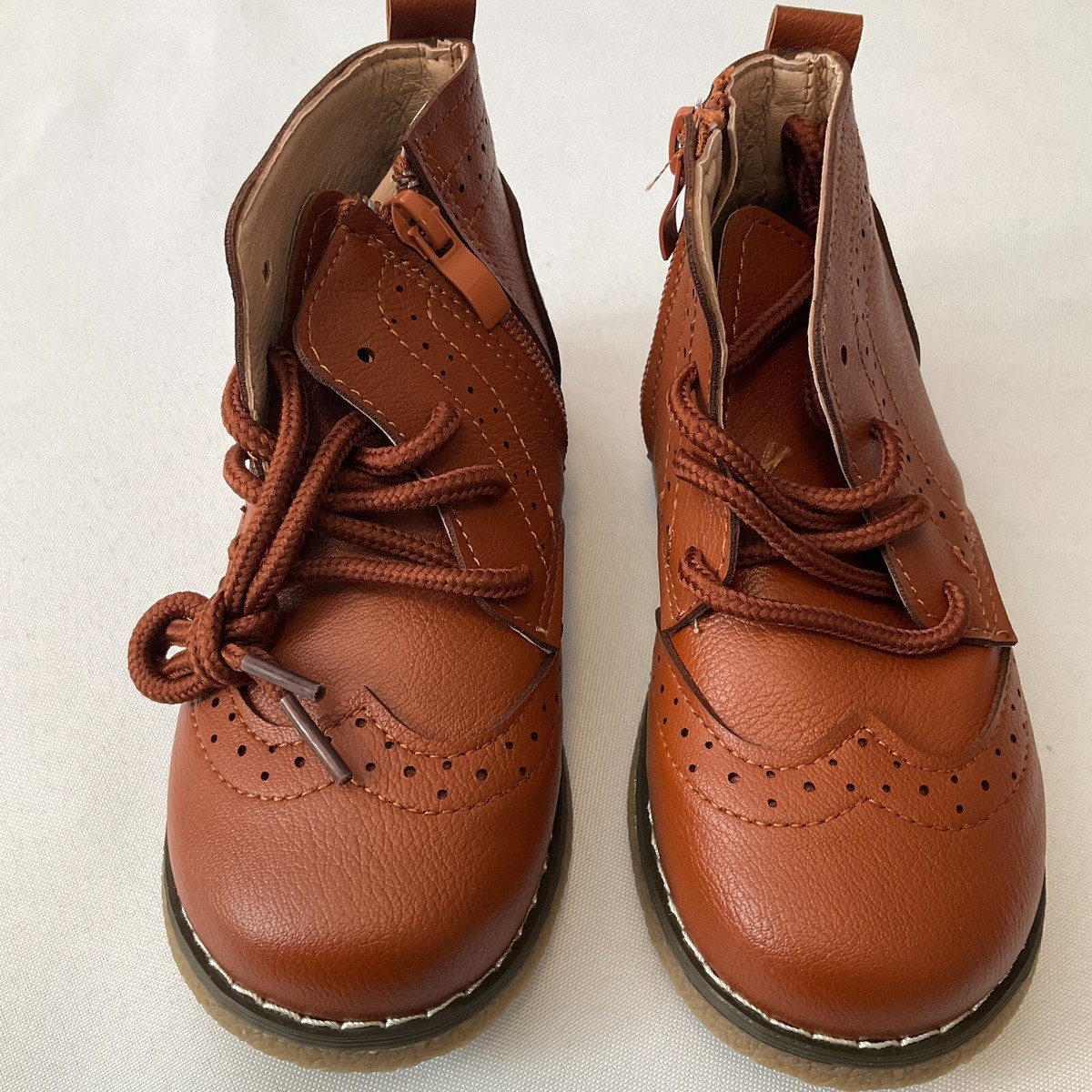 Mg Baby Boots Toddler Size EU27 US 10 Brown