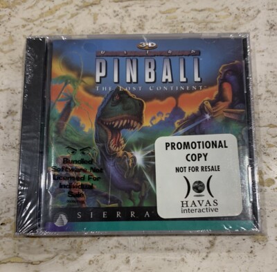 Ultra Pinball The Lost Continent Promo Copy 1996