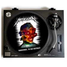 METALLICA Turntable Slipmat for Vinyl Records 12" DJ Slip Mat heavy metal vinyls