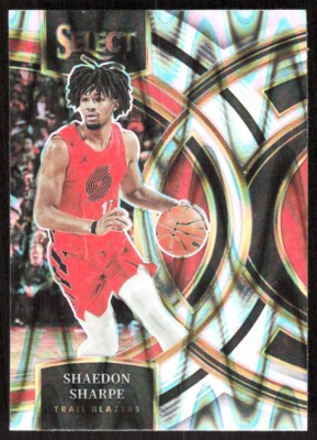 2023-24 903E Panini Select TECTONIC PRIZM Shaedon Sharpe Portland Trail Blazers