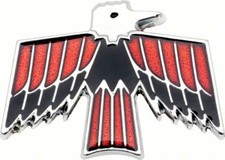 Firebird 1967 emblema de puerta de combustible/gas - logotipo de pájaro - metal - Pontiac