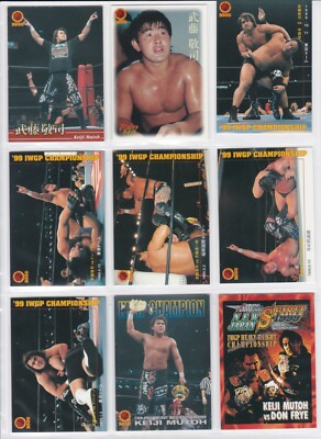 LOT14 KEIJI MUTOU JAPANESE CARD SET | eBay