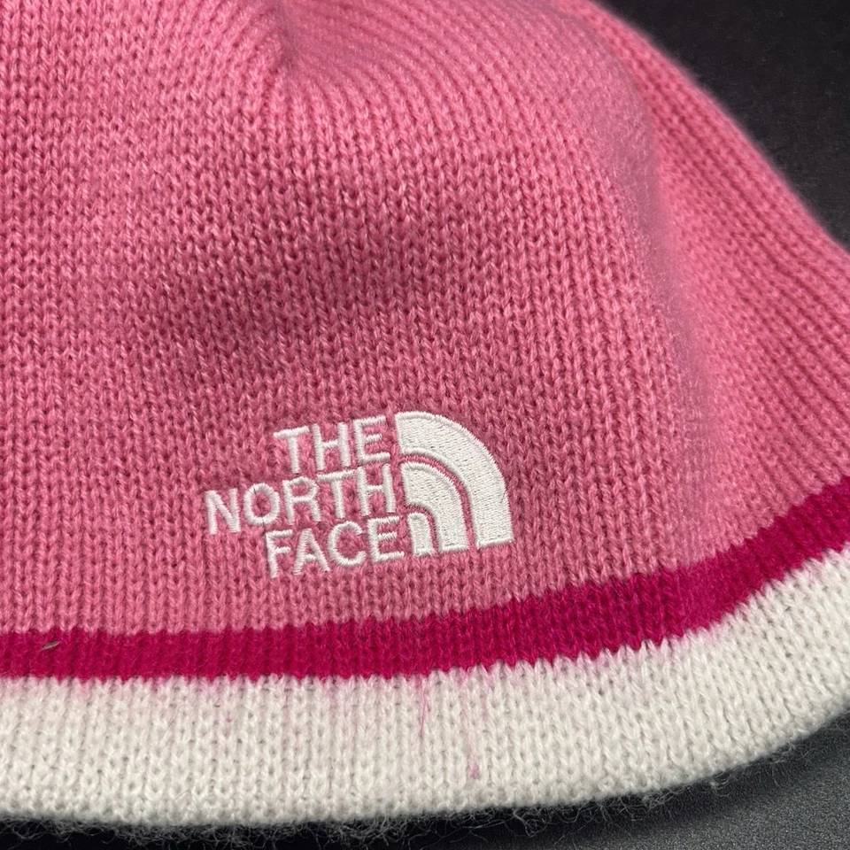 Gorro The North Face para niña talla única rosa tejido acrílico Foto 2 de 4