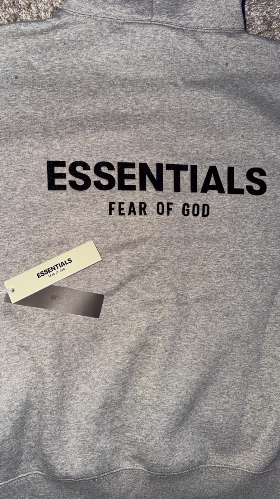 DM BEFIRE OFFERING!!! Fear of God Essentials Hoodie Dark Oatmeal XS thumbnail 5