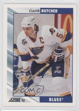 1992-93 Score Garth Butcher #65 0s5