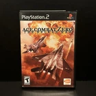 Ace Combat Zero The Belkan War PS2 2006 Video Game PlayStation Flight Simulator