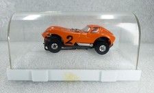 1970 Aurora Tuff Ones Cheetah  1475 Dark Orange Thunderjet Tjet HO Slot Car