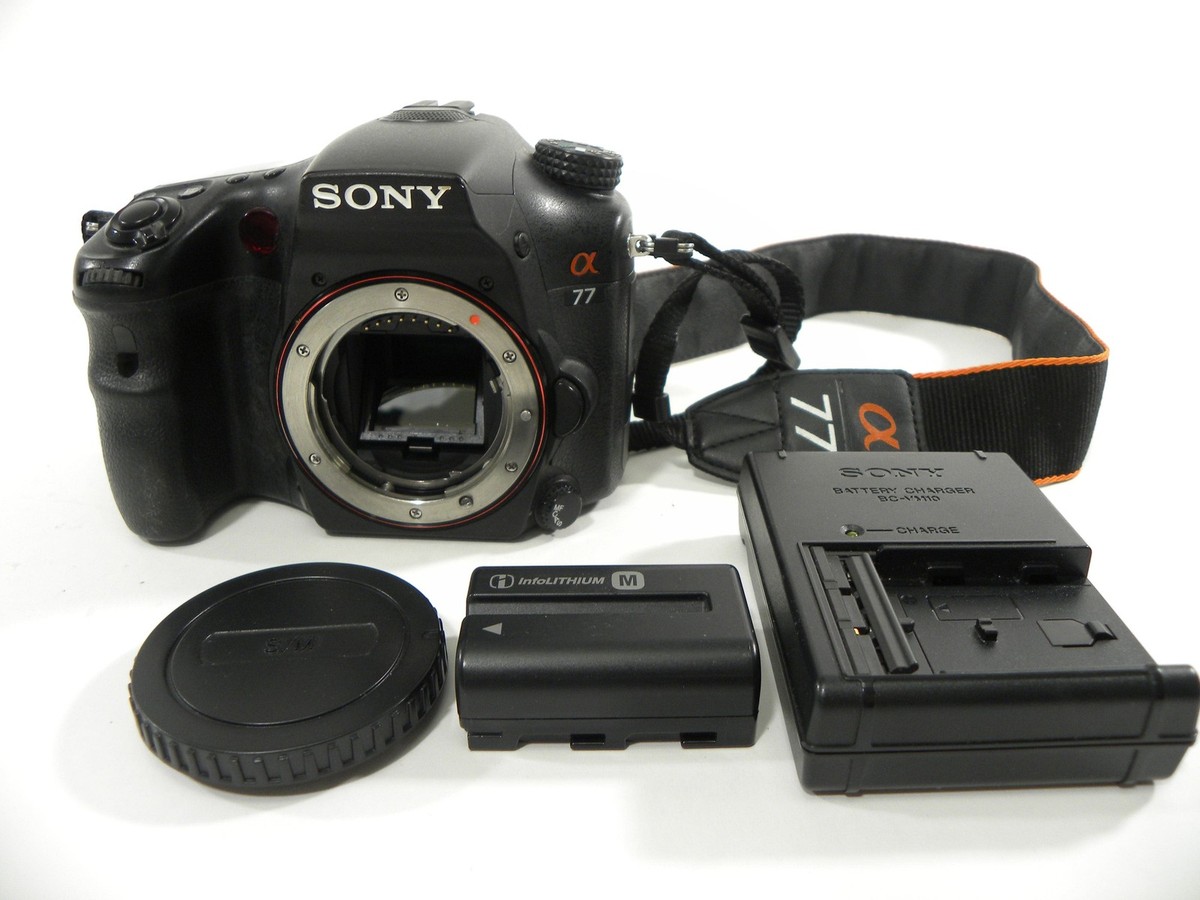 Sony a77 24.3mp Digital SLR Body Only Shutter Ct. 20,064 | eBay