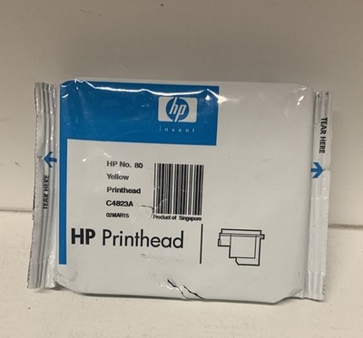 Original HP80 C4823A Druckkopf ohne Cleaner Yellow DesignJet 1050C Plus #3.15