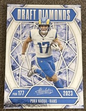 2025 Panini Absolute Puka Nacua Draft Diamonds Los Angeles Rams #DD-PNA