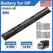 KI04 K104 Battery for HP Pavilion 14-ab 15-ab 800010-421 800049-001 HSTNN-DB6T