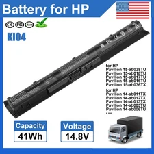 KI04 K104 Battery for HP Pavilion 14-ab 15-ab 800010-421 800049-001 HSTNN-DB6T