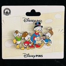 DLP Scrooge McDuck Nephew Huey Louie DLRP DuckTales Disney Afternoon Channel Pin