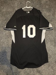 Yoan Moncada Chicago White Sox Batting Practice Authentic Game Used Black Jersey