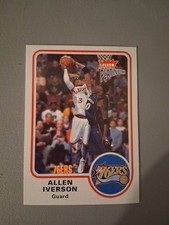 Allen Iverson -Basketball Card-Fleer  Platinum #110  -2002-03