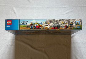 LEGO City The Mine 4204 Gold Miners Crane Dump-Truck Train Drill NEW & SEALED