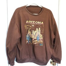 Shein Women's Brown Sweatshirt