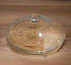 VTG Pyrex Glass Lid 623-C Round 8” Replacement Clear Casserole Cover Perfect