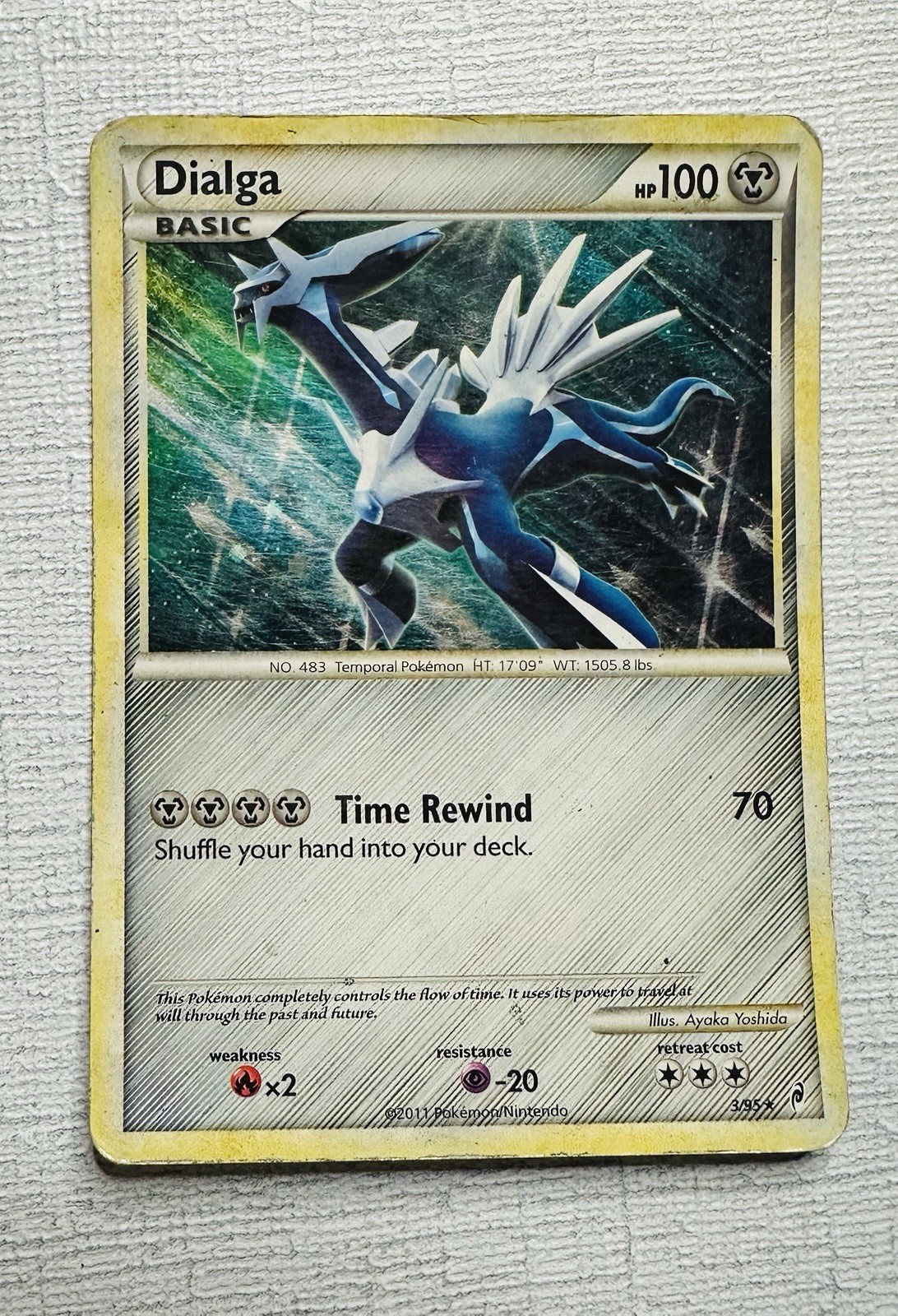 Dialga #3/95 Pokemon Call of Legends  TCG Holo Rare - HP