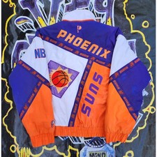 Vintage 1990s Phoenix Suns Pro Player Puffer Jacket M-L