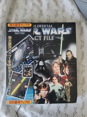 RARE Star Wars Fact File 7 Books Set De Agostini Japanese + Episode1 Pamphlet