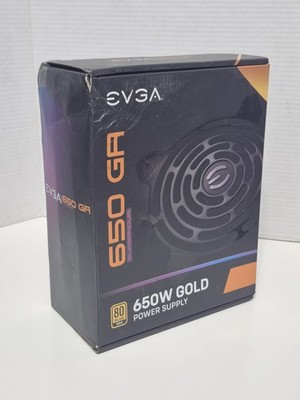 EVGA 650 Supernova GA 80 + Gold Fully Modular Power Supply with FDB Fan