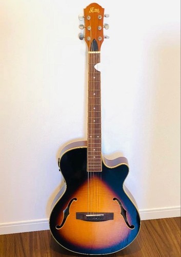 Rare [Caution] There is damage on the back! Juno EA-70FC/BS Electric Acoustic