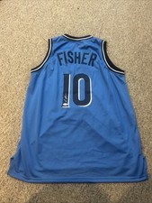 VILLANOVA WILDCATS- COREY FISHER SIGNED AUTOGRAPH JERSEY ACOA BASKETBALL STAR